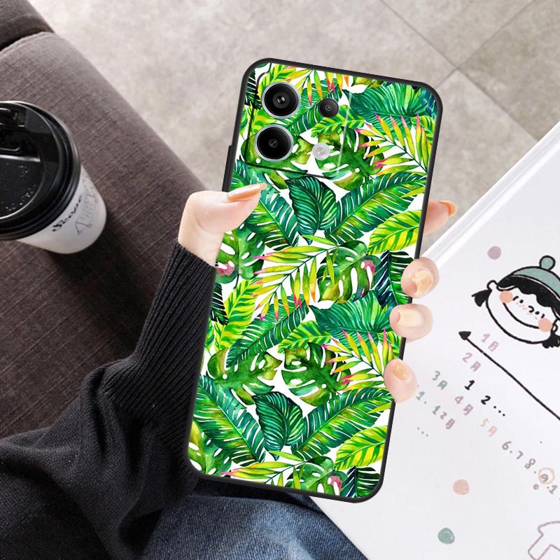 Tropical aloha Hibiscus  pattern Cover For Xiaomi Redmi Note 14 13 10 11 12 15 Pro Plus Case For Redmi 15 15C 14C 10C 12C 13C