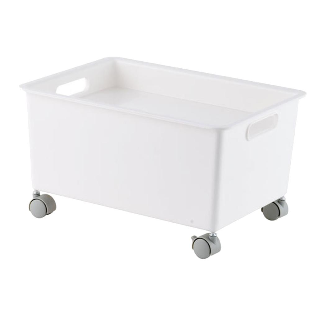 Storage Bins Premium PP Movable Storage Container Wide Applicability Portable Large Capacity with Wheels For Clothes