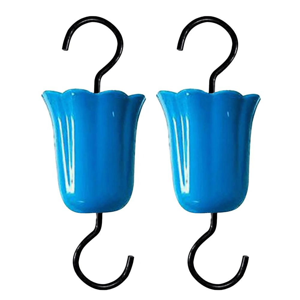 2pcs Hummingbird Feeder Insect Guard Outdoors Large Ant Moat With Hooks For Hummingbird Feeders Outdoor Yard Hanging Feeders