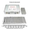 Handmade Jewelry Metalworking Kit: Anvil, Punch, Pit, and Chiseling Tools for Ring and Bead Crafting.