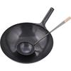Wahei Phrases Kitchen Tools Chinese Food Fried Rice Chinese Ladle Ajido Large Iron Made in Japan AD-667