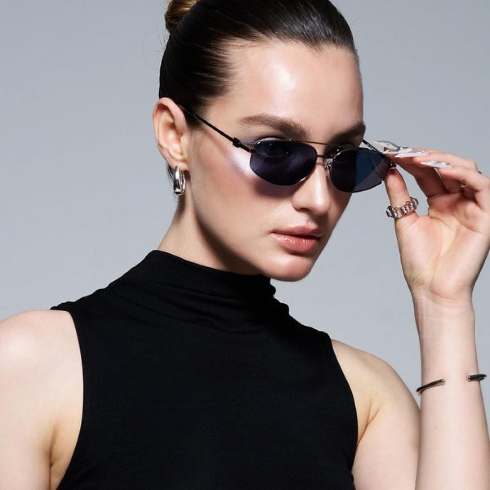 RECLOW Stainless Sunglass Silver Gb97