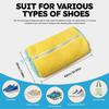 Shoe Washing Machine Bag: Laundry Shoe Bag Keeps Clean - Reusable Shoe Washing Bag for Sneaker Tennis Shoes Unstain Cleaner Kit(Yellow 2 Pcs)