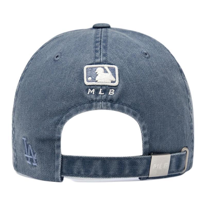 MLB Cotton Baseball Caps Unisex Marine Blue Fashion 3ACPV185N-07NYP