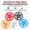 CNC Machined Derailleur Pulley For Cycling Aluminum Alloy Construction