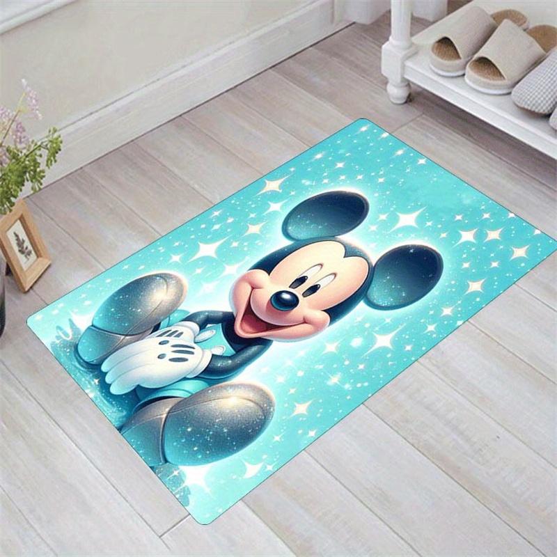 

1pc Mickey Pattern Area Rug Soft Flannel Floor Mat for Living Room,Office,Bedroom and Carpet 60cm by 90cm
