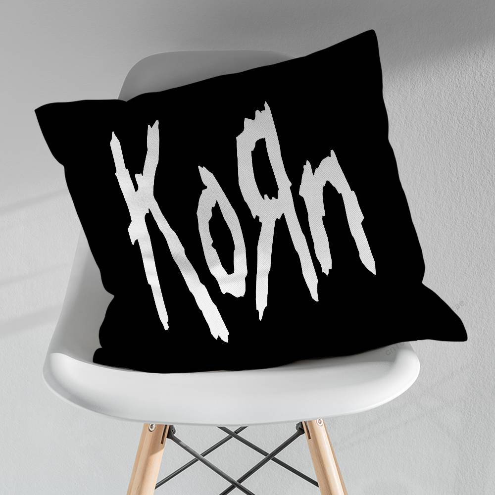 Band KKorn Rock pillow over living room sofa cushion cover home decoration bedroom room bed pillow cover