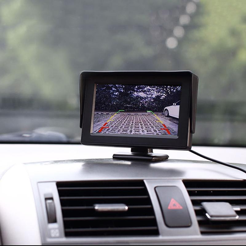 4.3 Inch Rear View Camera Monitor Screen Reversing Camera for Car Parking Parking System Camera for Vehicle