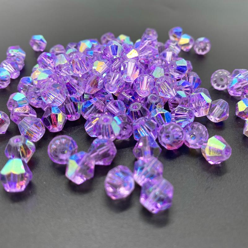 New 4-6-8mm Austria Crystal Beads Spacer Glass Bead DIY Earrings Bracelet Choker Necklace Jewelry Making