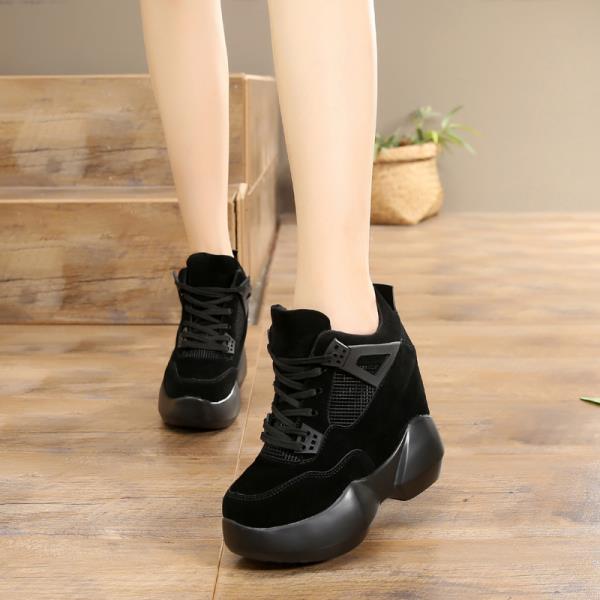 Fashion Shoes Women's Sneakers Summer 2025 Tennis Female Platform New Trainers Fashion Thick Sole Casual Wedge Autumn Super High Increas