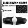 Mirror Cover Caps For Cadillac ATS CT4 Horn Style 2014-2018 Rear View Caps Shell