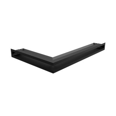 Vent Cover LUFT rohový pravý 40x60x6 černý