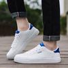 Autumn Spring Men's Casual Leather Sneakers Classic Male Students Daily Walking White Skateboard Shoes