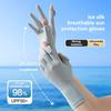 Summer Sunscreen Gloves Non Slip Touch Screen UV Protection Ice Silk Lengthened Wrist Sunscreen Riding Gloves