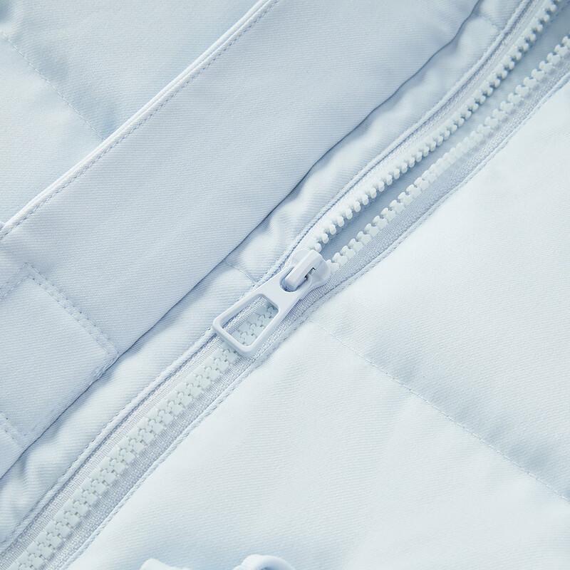 Semir Damen Winterjacke mit Kunstpelzkragen, lockerer Passform und Entendaunenfüllung