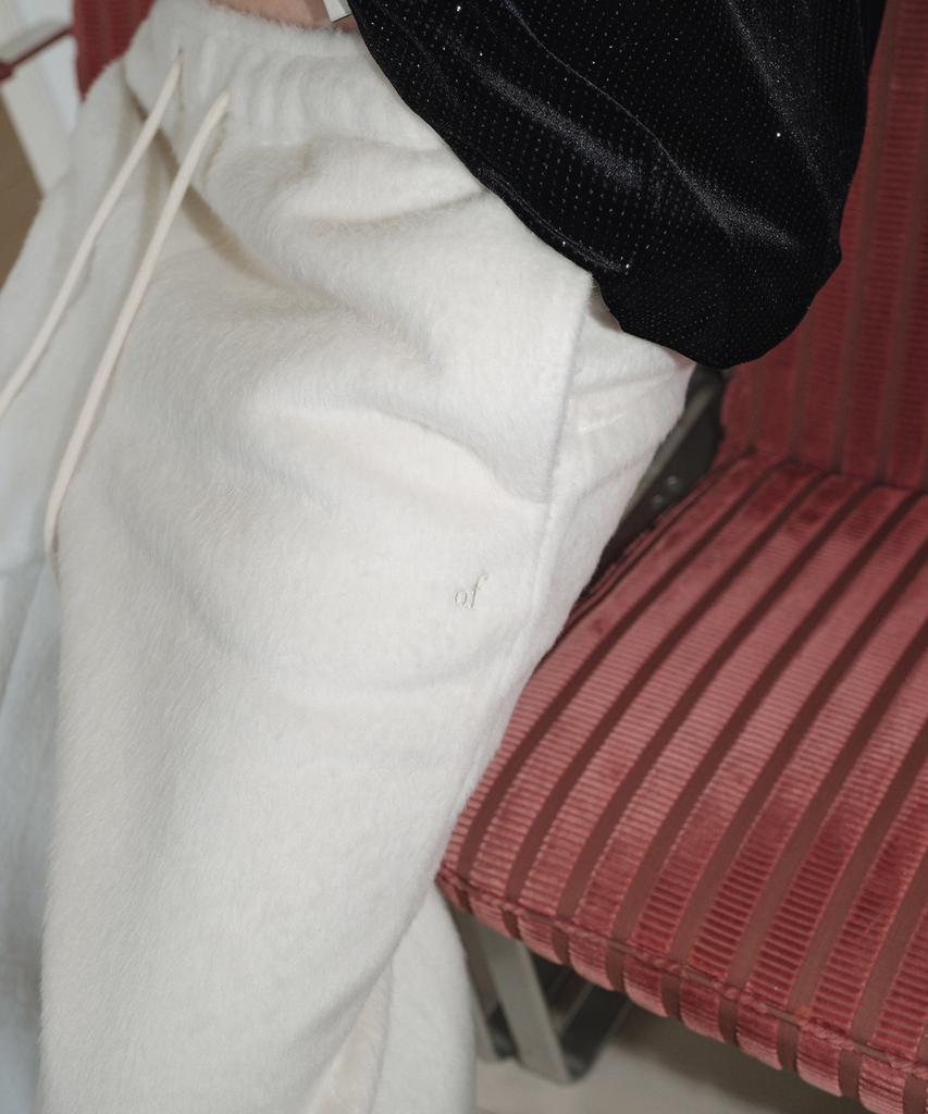 Obeodyupeulleeo Wool Over Jogger Pants_Ivory
