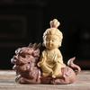 Keramik Buddha Sakyamuni Guanyin Ksitigarbha Statue Handbemalt Keramik Buddha Statue Feng Shui Reichtum & Frieden Heimdekor
