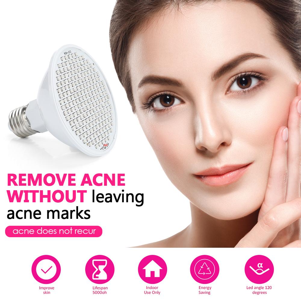 LED Beauty Light Red Blue Light Device Professional Facial Rejuvenation Lam Spa Skin Care