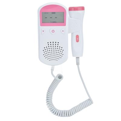 Fetal Doppler Heart Rata Monitor Portable Pregnancy Baby Heart Rate Monitor with LCD Display for