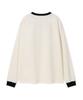 WACKY WILLY Raglan Long Sleeve Cream