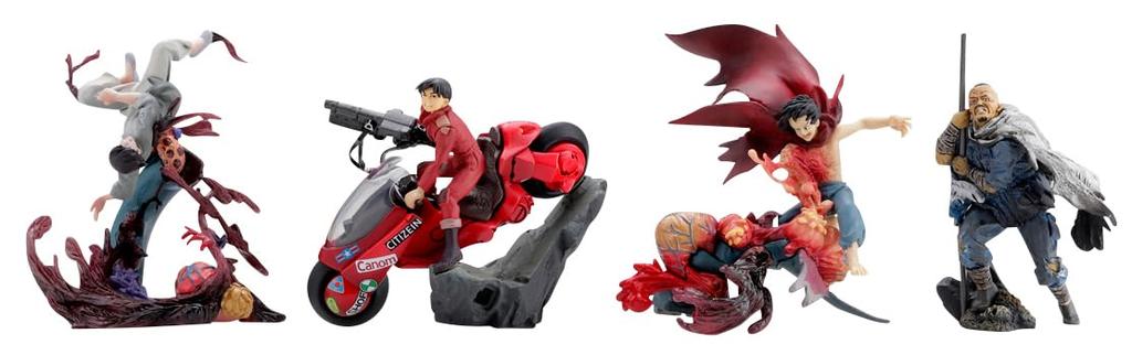 Kaiyodo miniQ AKIRA in Complete Box of MQN042B PART.4 "Decisive Battle" (Rereleased 2025) Pre-painted Figures, 6,