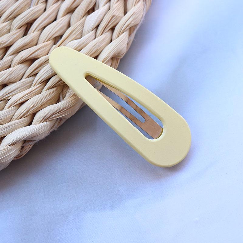 7cm Matte BB Clip - Cute Korean & Japanese Style Morandi Color Hairpin Accessory