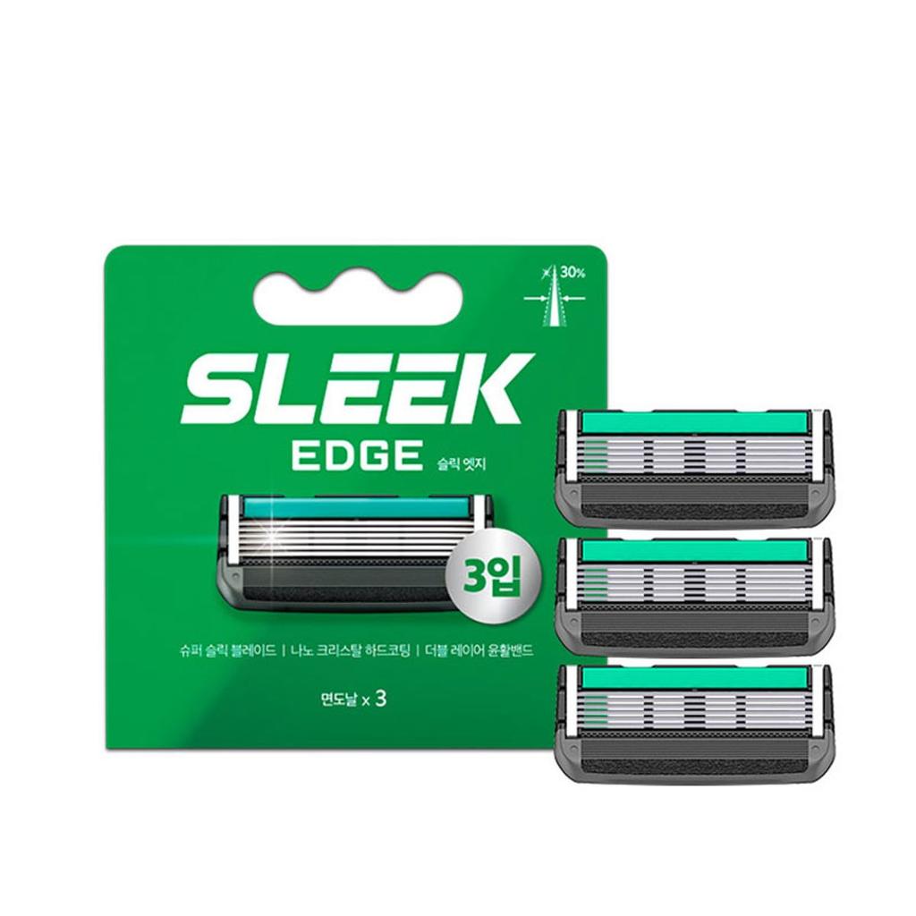 Edge razor blades, 3-pack