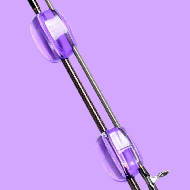 Multifunctional Fishing Tackle Tie Silicone Fishing Rod Holder Fastener