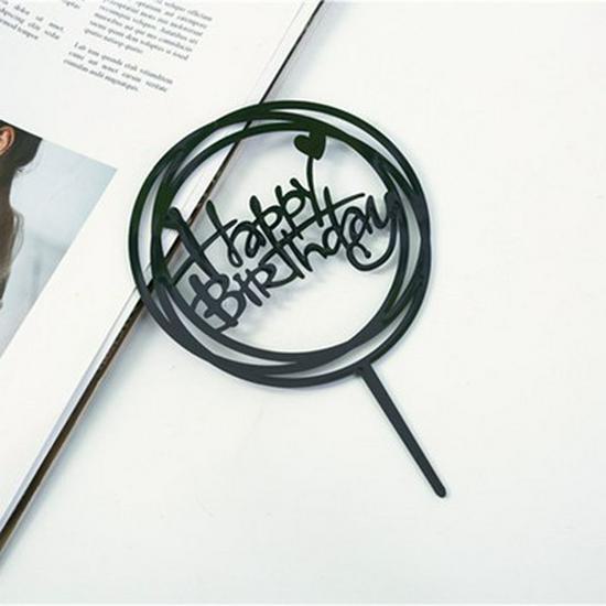 Food Grade Acrylic Cake Inserts for Birthday Wedding Decor