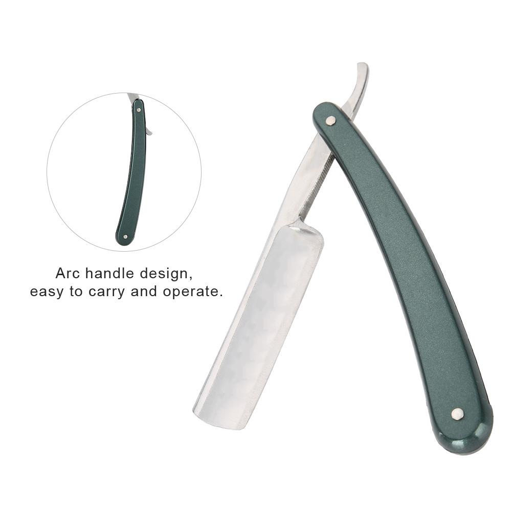 Professional Folding Hair Cut Barber Razor Stainless Steel Beard Shaver Hair Removal Tool