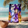 Custom Name Ultra-Soft Beach Towel with Stitch Theme,Ideal for Pool - Camping, Diving - Perfect Travel Essential, Vibrant Beach Towel.