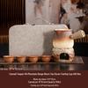 Portable Ceramic Tea Brewing Set with Warmer