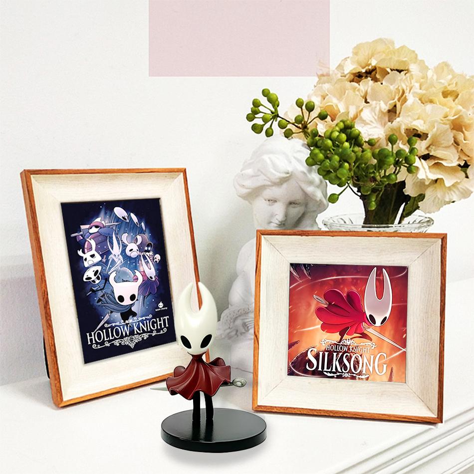 6pcs/Set Hollow Knight Figure Toys Silk Song The Knight Hornet Zote Grub Figurine Collection Figure Model Doll