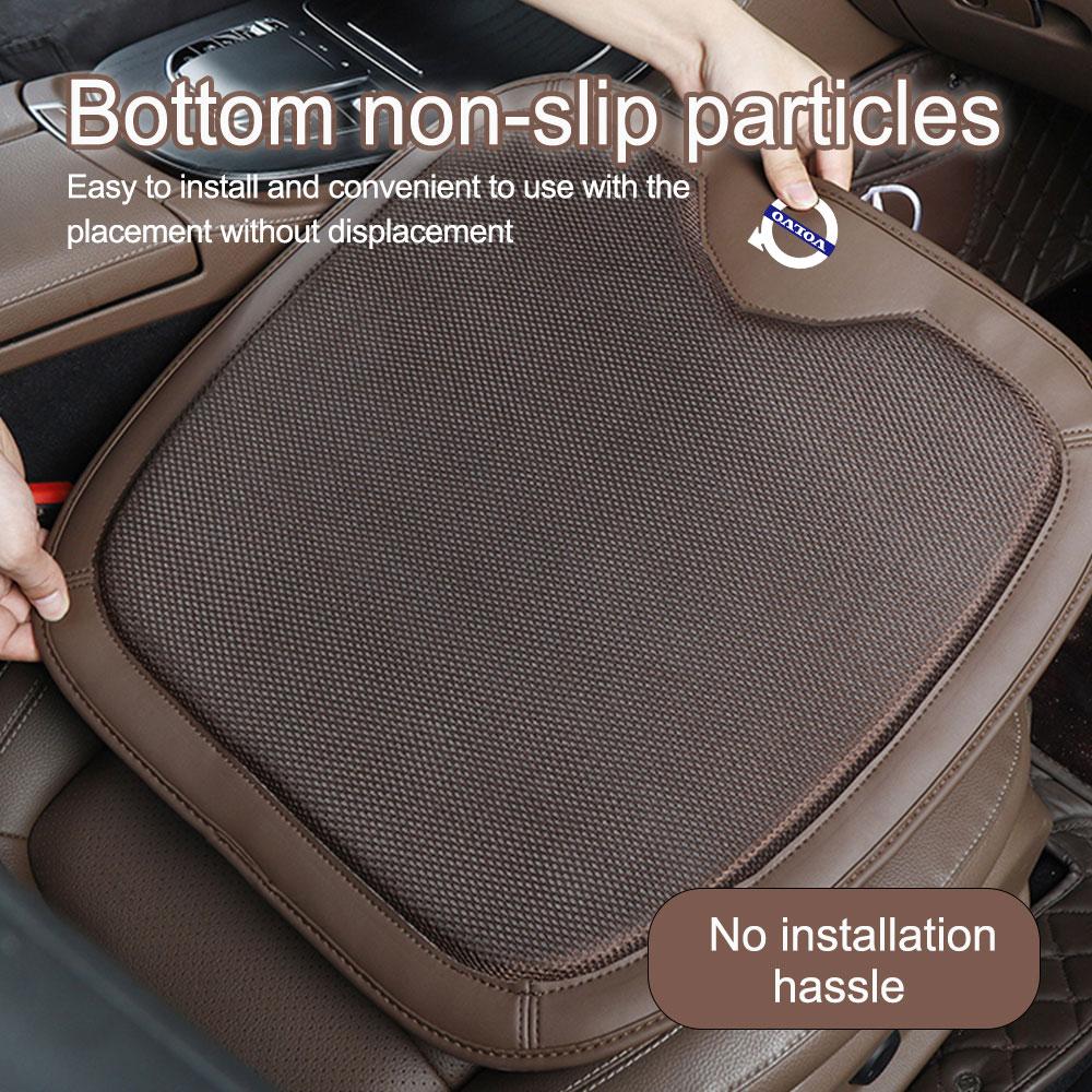 Atmungsaktives Autositzbezug-Kissen für alle Jahreszeiten für Volvo Rdesign T6 AWD C70 S40 S60 S70 S80 V40 Auto-Sitzkissen-Schutzpolster