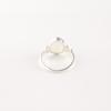 Milky Opal Gemstone 925 Sterling Silver Jewelry Handmade Wedding Ring For Gift RR-66-21