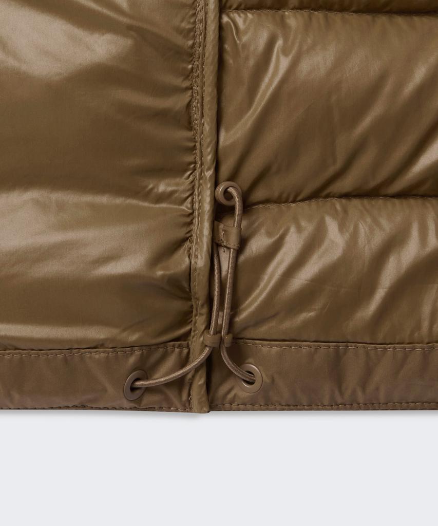 Musinsa Standard [City Leisure] Hooded Light Down Jacket [Desert Brown]