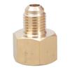 1/4 SAE Male Conditioner Adapter Brass Conversion Head Nitrogen Regulator Adapter Fittings Car Conditioner Adapter
