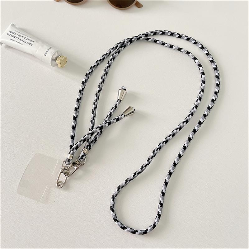 

160cm Colorful Mobile Phone Straps Lanyard Cute Sport Adjustable Lanyards Stylish Long Phone Rope Pendant For iPhone Nylon Strap