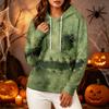 Women's Long Sleeve Halloween Print Hoodie for Festive Fall Outfits