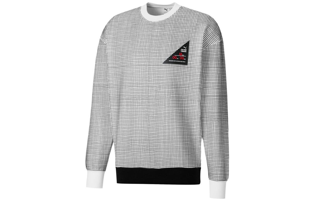 Свитшоты PUMA Мужские Черные С круглым вырезом Умеренный Обычный 530359-52 L