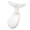 Neck Lines Beauty Instrument Colorful Light Vibration Lifting Tightening Neck Rejuvenation Beauty Device White