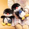 Penguin Plush Backpack Pillow – Cute Children's Sleeping Doll, Girls' Birthday Gift