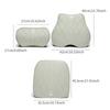 Car Leather Seat Headrest Lumbar Back Support Cushion Neck Pillow For Tesla Model 3 Model Y Model S X Cybertruck Roadster SpaceX