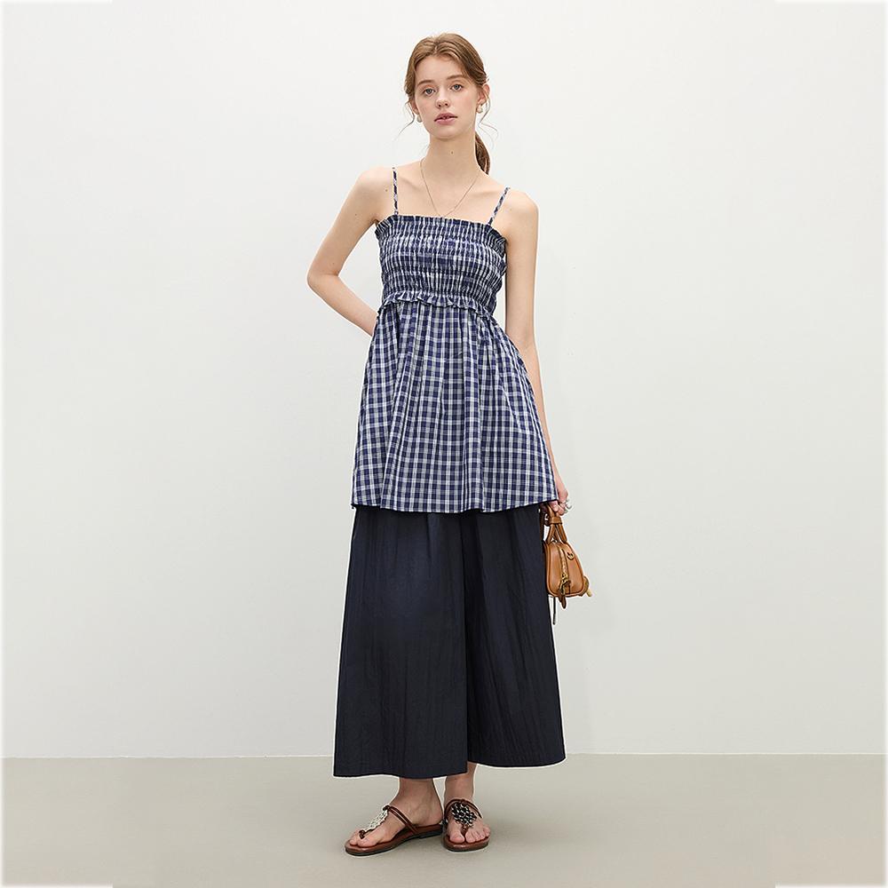 Wednesday Delight Wd_Summer Check Tube Dress