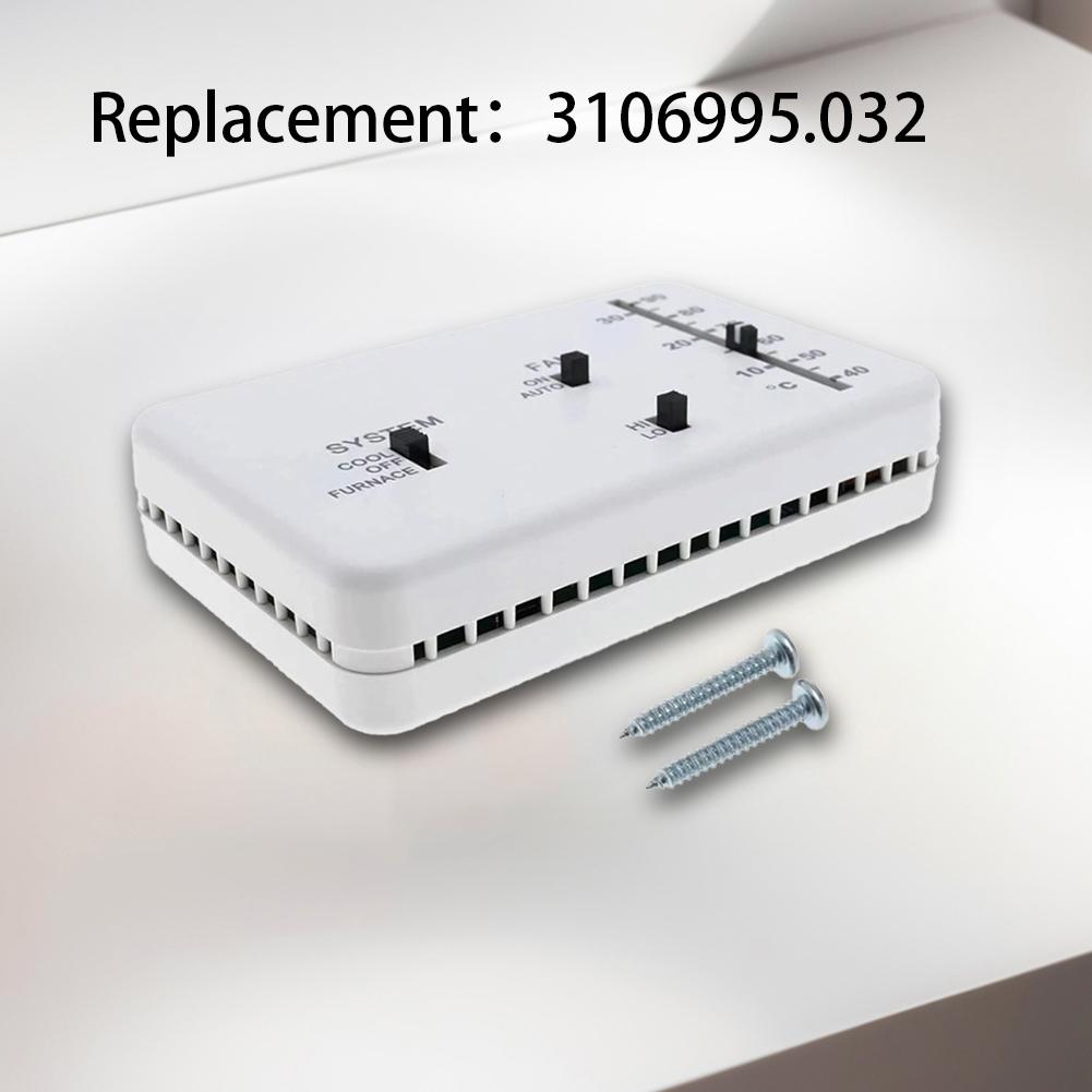 RV Analog Thermostat Cool Only/Furnace Beautiful RV Thermostat 12V DC for Dometic 3106995.032