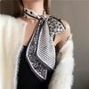 Big Brand Double-sided Printed Long Headband Silk Scarf Hin Scarf Ribbon Tie Bag Decoration Suit Scarf Waist Belt Multi Function