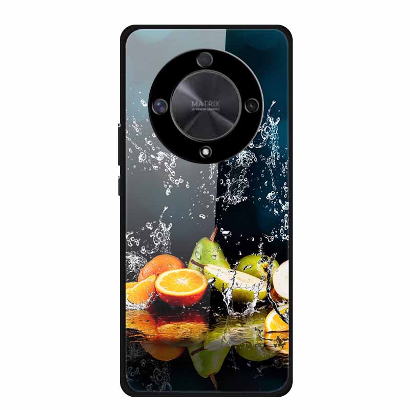 For Honor X9B Case X9A 5G Luxury Tempered Glass Hard Back Cover for Honor X9A 5G Phone Cases Fundas Honor x 9B X9 B 5G X 9A X9 A