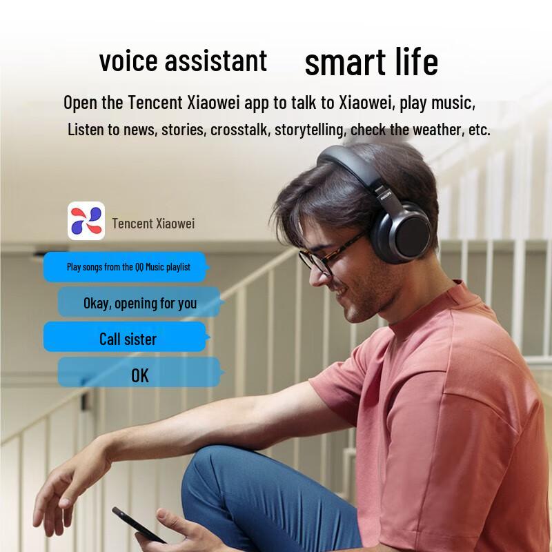 Philips TAH9505 ANC Hi-Res Over-Ear Headphones