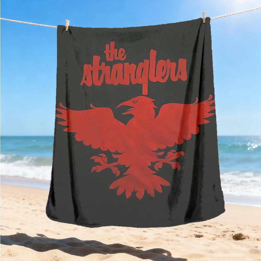 

1pc Rolling Stones Outdoor Blanket Lightweight Flannel Throw For Travel, Camping, Livingroom, Couch, Chair Soft 80x120cm