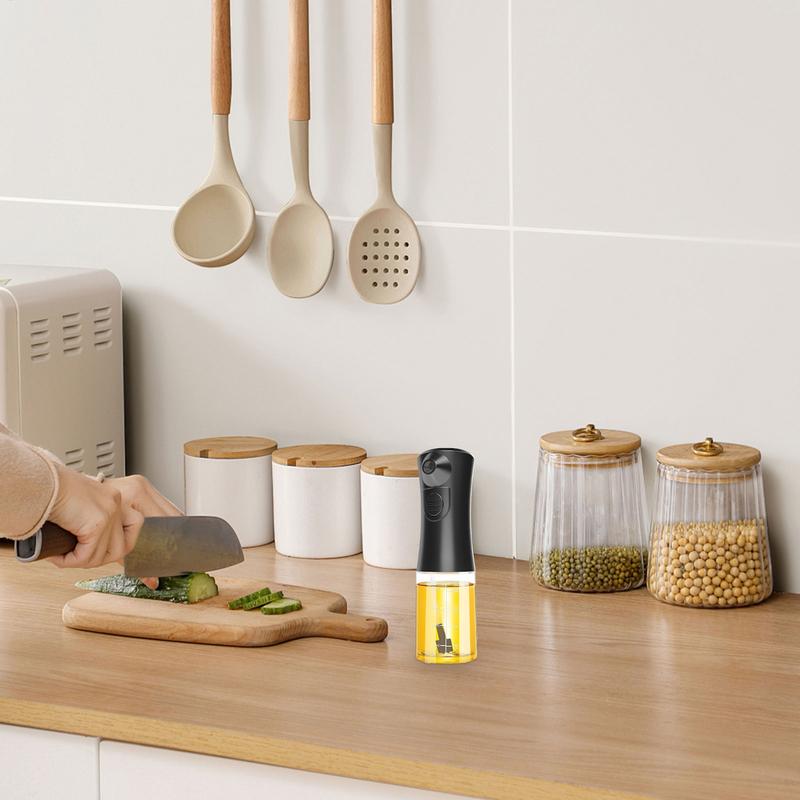 Oil Spray Bottle 160ml Electric Olive Oil Dispenser Bottle Spray Heat-resistant Leak-proof Kitchen Dispenser Gadgets Accessories